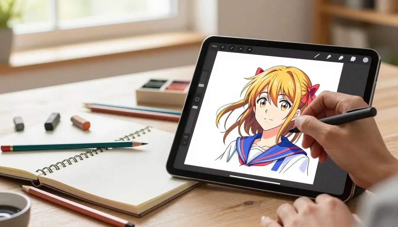 افضل تطبيق لتعلم رسم الانمي