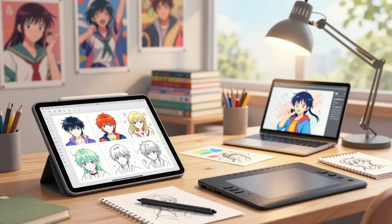 افضل تطبيق لتعلم رسم الانمي
