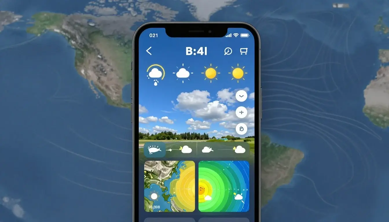 افضل تطبيق لاحوال الطقس للاندرويد