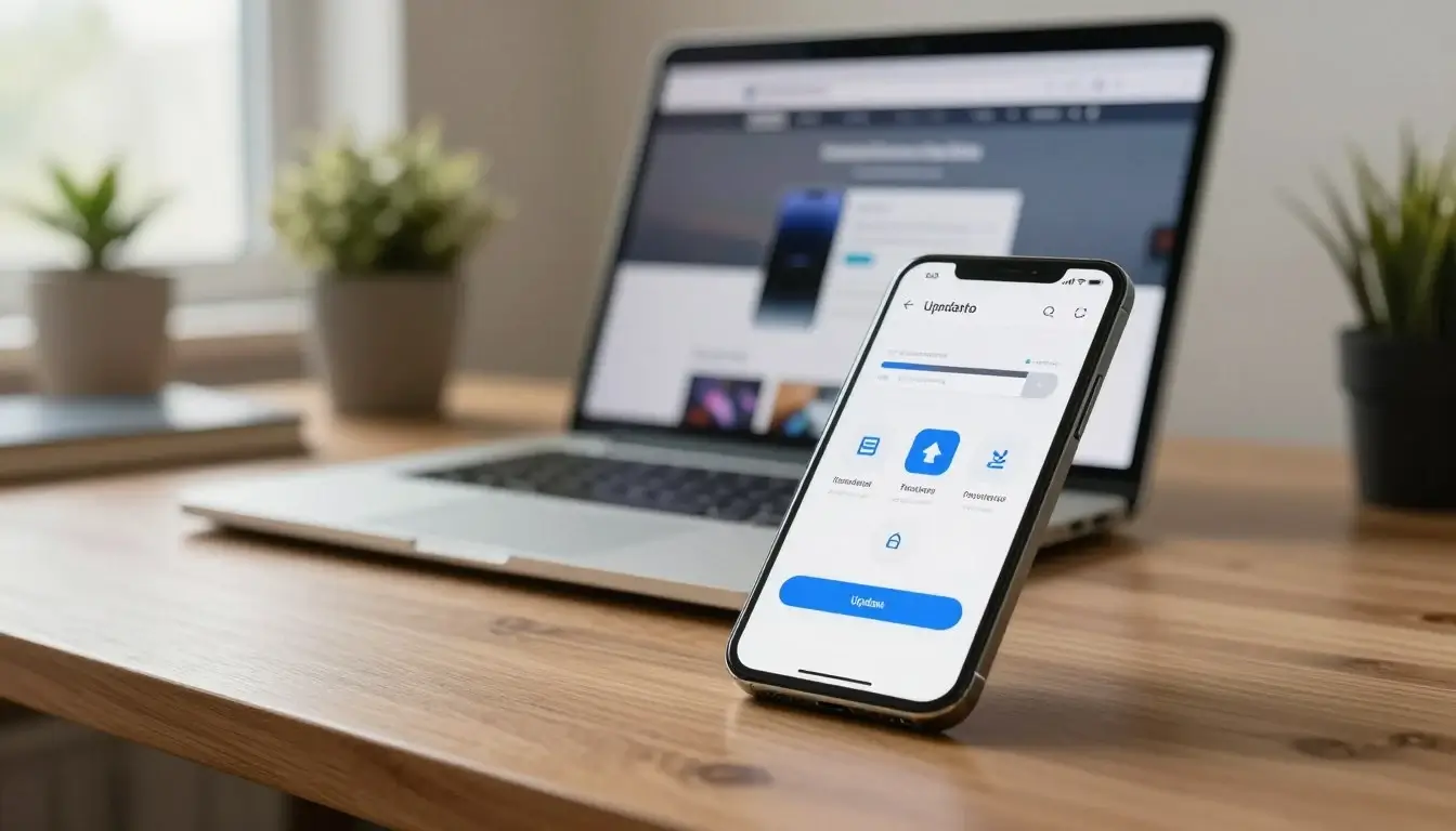 تطبيق تحديث الهاتف الى اخر اصدار