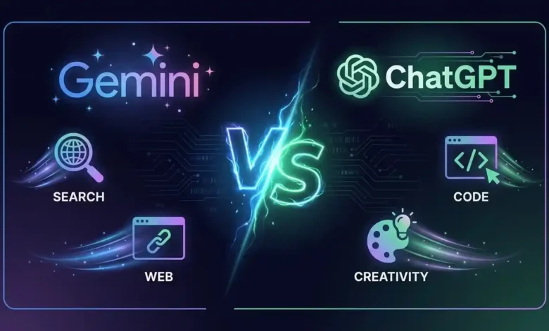 ايهما افضل Chatgpt ام Gemini